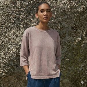 POETRY Hemp Cotton Sweatshirt Top US 10